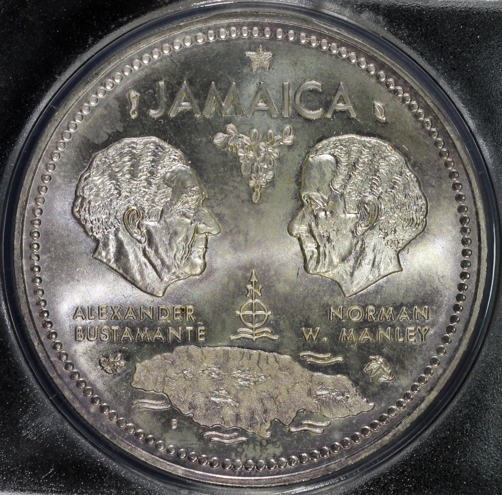 Jamaica - JAMAICA 10 DOLLARS 1979 SILVER PROOF International Year of the  Child free shipping via registered air mail