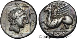 Ancient Coins - THRACE - ABDERA Abdère, Thrace c. 375-360 AC. (15,5mm, 2,74g, 3h)