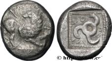 Ancient Coins - LYCIA - SATRAPS OF LYCIA - ANONYMOUS Atelier incertain c. 480-440 AC. (13mm, 2,81g, 12h)