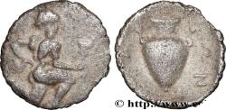 Ancient Coins - THRACE - THRACIAN ISLANDS - THASOS Thasos, Thrace c. 404-355 AC. (12mm, 0,65g, 6h)