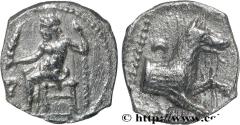 Ancient Coins - CILICIA - TARSUS - PHARNABAZUS SATRAP Tarse, Cilicie c. 400-350 AC. (10,5mm, 0,63g, 12h)