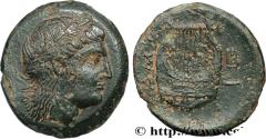 Ancient Coins - AIOLIS - LESBOS ISLAND - MYTILENE Mytilène, Éolide c. 250-200 AC. (17mm, 3,44g, 7h)