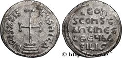 Ancient Coins - LEO III and CONSTANTINE V Constantinople c. 720-741 (20,5mm, 1,82g, 11h)