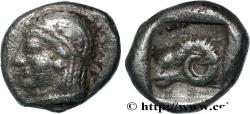 Ancient Coins - ELLIS ISLANDS - KEPHALLENIA - KRANION Cranion, Céphallénie c. 480-400 AC. (9mm, 1,23g, 9h)