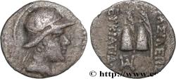 Ancient Coins - BACTRIA - BACTRIAN KINGDOM - EUCRATIDES I Bactres, Bactriane c. 150 AC. (10mm, 0,61g, 12h)