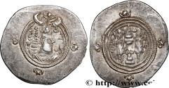 Ancient Coins - SASANIAN - SASANIAN KINGDOM - KHOSROW II Nahrawan (ND) 601 (32mm, 4,04g, 3h)