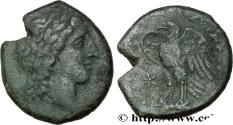 Ancient Coins - SICILY - SYRACUSE Sicile, Syracuse c. 287-278 AC. (24mm, 8,80g, 5h)