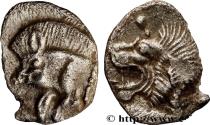 Ancient Coins - MYSIA – KYZIKOS / CYZICUS Cyzique, Mysie c. 480-450 AC. (9mm, 0,35g, 1h)
