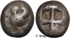 Ancient Coins - IONIA - IONIAN ISLANDS - CHIOS Chios, Ionie c. 478-431 AC. (10,5mm, 2,52g, h)