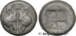Ancient Coins - AIOLIS - LESBOS ISLAND - METHYMNA Atelier incertain, Lesbos c. 550-480 AC. (9,5mm, 1,35g, h)
