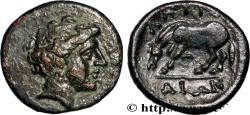 Ancient Coins - THESSALY - LARISSA Larissa, Thessalie c. 350 AC. (14,5mm, 2,21g, 12h)