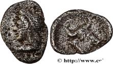 Ancient Coins - MYSIA – KYZIKOS / CYZICUS Cyzique, Mysie c. 450-400 AC. (9mm, 0,30g, 3h)
