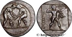 Ancient Coins - PAMPHYLIA - ASPENDOS Aspendos c. 370 AC. (23,5mm, 11,19g, 12h)