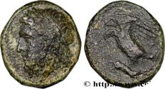Ancient Coins - SICILY - AKRAGAS Agrigente, Sicile c. 338-317 AC. (18mm, 6,16g, 1h)