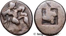 Ancient Coins - THRACE - THRACIAN ISLANDS - THASOS Thasos, Thrace c. 480 AC. (11,5mm, 1,02g, h)