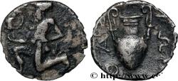 Ancient Coins - THRACE - THRACIAN ISLANDS - THASOS Thasos, Thrace c. 404-355 AC. (11mm, 0,77g, 6h)