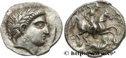 Ancient Coins - PAEONIA - PAEONIAN KINGDOM - PATRAOS Damastion, Illyrie c. 331-315 AC. (23,5mm, 12,72g, 1h)