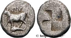 Ancient Coins - THRACE - BYZANTION Byzance,Thrace c. 416-357 AC (16,5mm, 5,07g, -h)