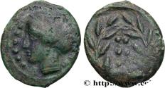 Ancient Coins - SICILY - HIMERA Himère, Sicile c. 420-408 AC. (18mm, 3,15g, 6h)