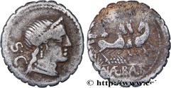 Ancient Coins - NAEVIA Rome ou Italie 79 AC. (19,5mm, 3,67g, 12h)