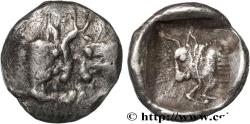 Ancient Coins - CARIA - ANONYMOUS Halicarnasse ? c. 394-387 AC. (7mm, 0,23g, 3h)