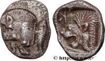 Ancient Coins - MYSIA – KYZIKOS / CYZICUS Cyzique, Mysie c. 450-420 AC. (10mm, 0,79g, 12h)