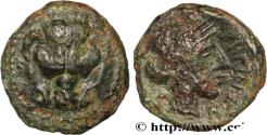 Ancient Coins - BRUTTIUM - REGGIO Bruttium, Rhégium c. 415/410 - 387 AC. (13,5mm, 1,47g, 9h)