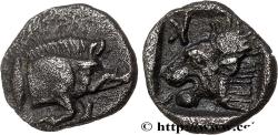 Ancient Coins - MYSIA – KYZIKOS / CYZICUS Cyzique, Mysie c. 480-450 AC. (7mm, 0,34g, 5h)