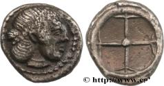 Ancient Coins - SICILY - SYRACUSE Syracuse, Sicile c. 480-470 AC. (9mm, 0,64g, h)