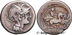 Ancient Coins - CLAUDIA Rome 111-110 AC. (17mm, 3,71g, 1h)