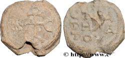 Ancient Coins - BYZANTIUM - SIGILLOGRAPHY Constantinople Ve-VIIIe siècle (20,5mm, 8,93g, 12h)