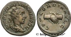 Ancient Coins - HERENNIUS ETRUSCUS Rome 251 (22mm, 3,36g, 1h)