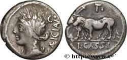 Ancient Coins - CASSIA Rome 102 AC. (17mm, 3,36g, 6h)