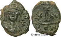 Ancient Coins - MAURICIUS TIBERIUS Constantinople 585-586 (18mm, 4,40g, 6h)