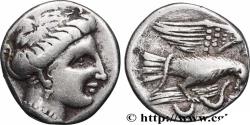 Ancient Coins - EUBOEA - CHALCIS Chalcis, Eubée c. 338-308 AC. (15mm, 2,70g, 3h)
