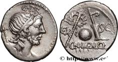 Ancient Coins - CORNELIA Espagne c. 76-75 AC. (19,5mm, 3,84g, 6h)