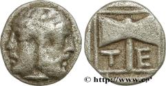 Ancient Coins - TROAS - TENEDOS Ténédos, Troade c. 480-450 AC. (8,5mm, 0,54g, 12h)