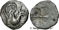 Ancient Coins - IONIA - TEOS Téos, Ionie c. 478-450 AC. (6,5mm, 0,15g, h)