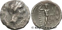 Ancient Coins - BRUTTIUM - BRETTIAN LEAGUE Locres ou Crotone, Bruttium c. 215-205 AC. (19mm, 3,98g, 3h)