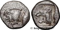 Ancient Coins - MYSIA – KYZIKOS / CYZICUS Cyzique, Mysie c. 480-450 AC. (8mm, 0,59g, 9h)