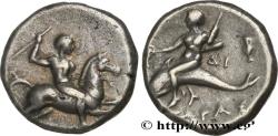Ancient Coins - CALABRIA - TARAS Calabre, Tarente c. 250-235 AC. (19,5mm, 6,47g, 5h)