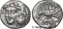 Ancient Coins - THRACE - ISTROS Istros, Thrace c. 400-350 AC. (11mm, 1,26g, 11h)