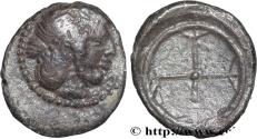 Ancient Coins - SICILY - SYRACUSE Syracuse c. 485-465 AC. (10mm, 0,59g, h)