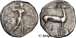 Ancient Coins - BRUTTIUM - KAULONIA Caulonia, Bruttium c. 425-420 AC. (21,5mm, 7,77g, 5h)