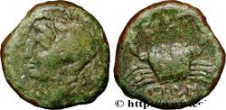 Ancient Coins - BRUTTIUM - BRETTIAN LEAGUE Locres ou Crotone, Bruttium c. 216-214 AC. (15,5mm, 2,29g, 12h)