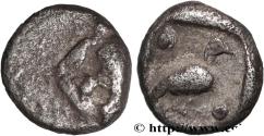 Ancient Coins - CARIA - MYLASA Mylassa, Carie c. 420-390 AC. (5,5mm, 0,21g, 1h)