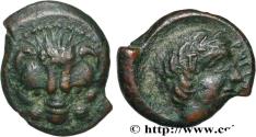 Ancient Coins - BRUTTIUM - REGGIO Bruttium, Rhégium c. 415/410 - 387 AC. (13mm, 1,69g, 3h)
