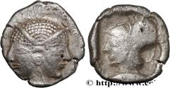 Ancient Coins - MYSIA – LAMPSAKOS / LAMPSACUS Lampsaque c. 480-450 AC. (9,5mm, 0,67g, 3h)