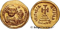 Ancient Coins - HERACLIUS and HERACLIUS CONSTANTINE Constantinople 626-629 (20,5mm, 4,45g, 6h)