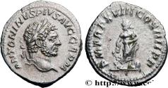 Ancient Coins - CARACALLA Rome 215 (20mm, 3,26g, 6h)